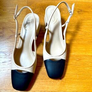 Sam Edelman Terra Slingback Pumps Size 7 beige